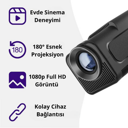 4K Ev Sineması Projektörü